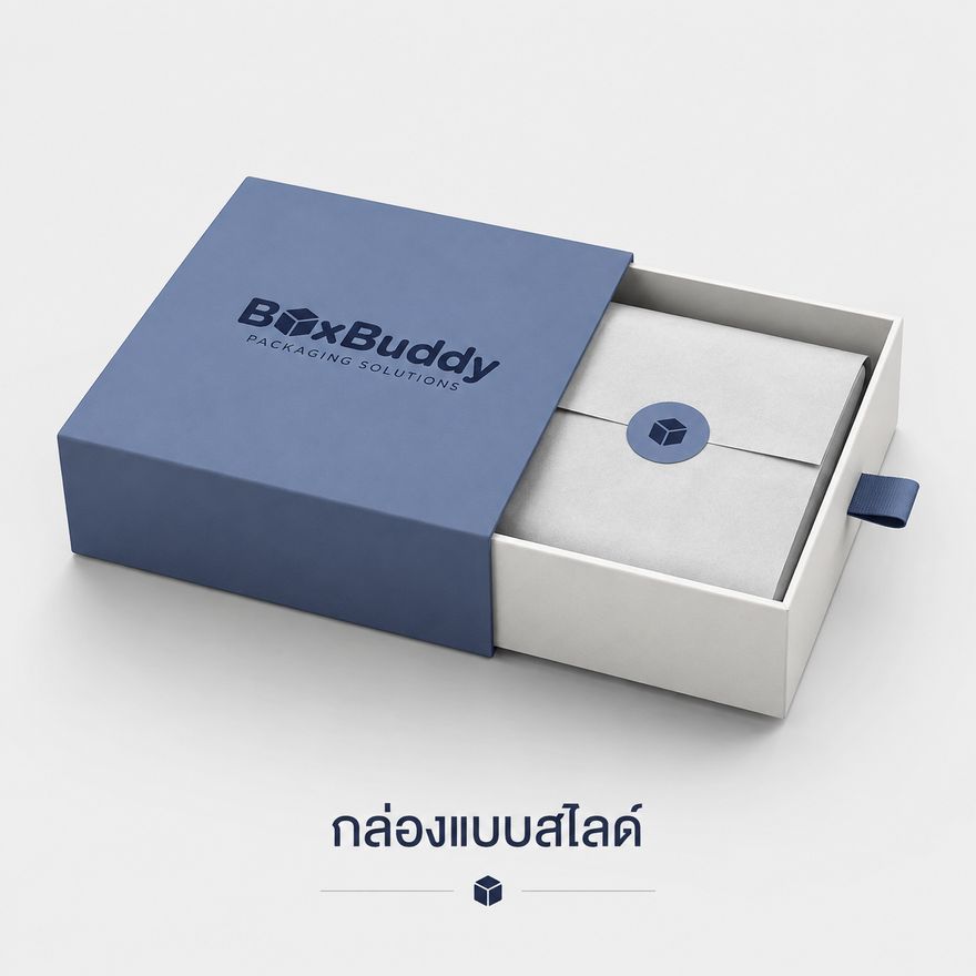 กล่องแบบสไลด์ โดย BoxBuddy